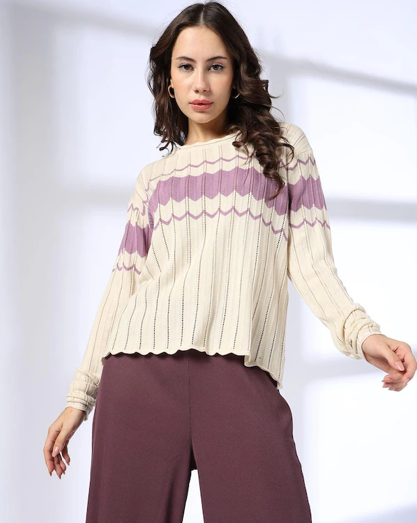 Pullover lavorato a maglia Relaxed Fit