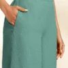 Set coordinato con arricciature in chiffon