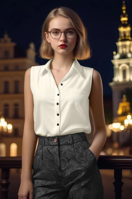 Designer Tops in puro cotone premium