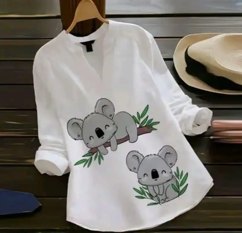 Bellissimi top stampati in rayon
