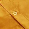 Completo dhoti e camicia in seta e cotone color oro
