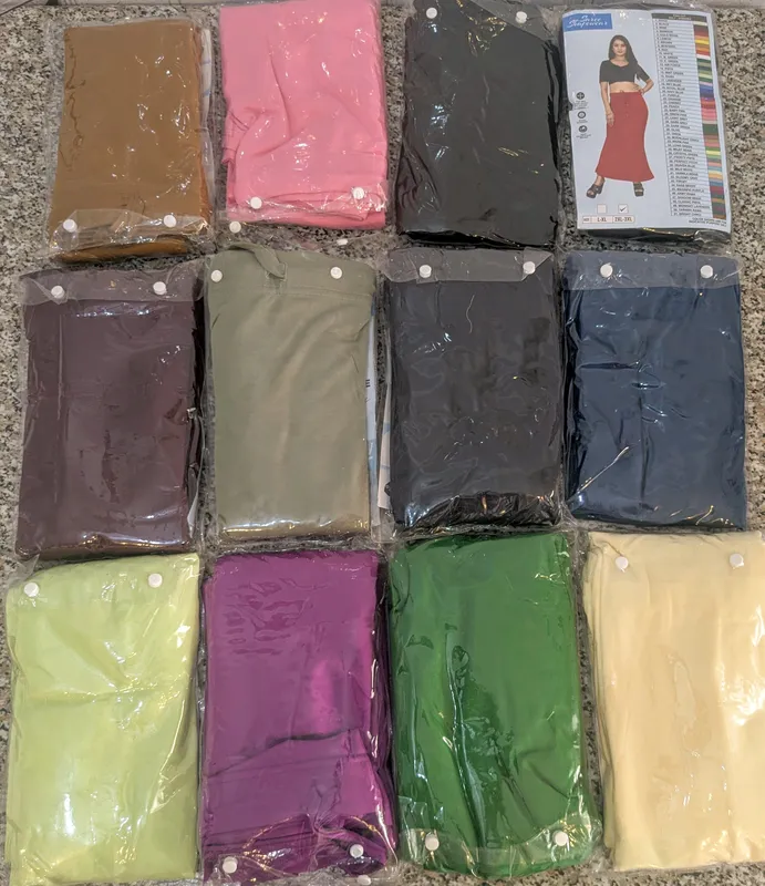 Sottoveste modellanti elasticizzate per sari