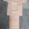 Completo dhoti e camicia in seta e cotone color rosa chiaro