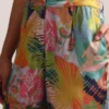 Completo top e shorts da donna Zaccai in misto seta