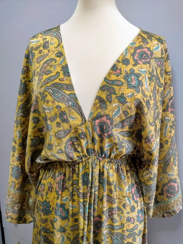Vestito lungo etnico
