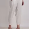Pantaloni palazzo ricamato a cotton flex