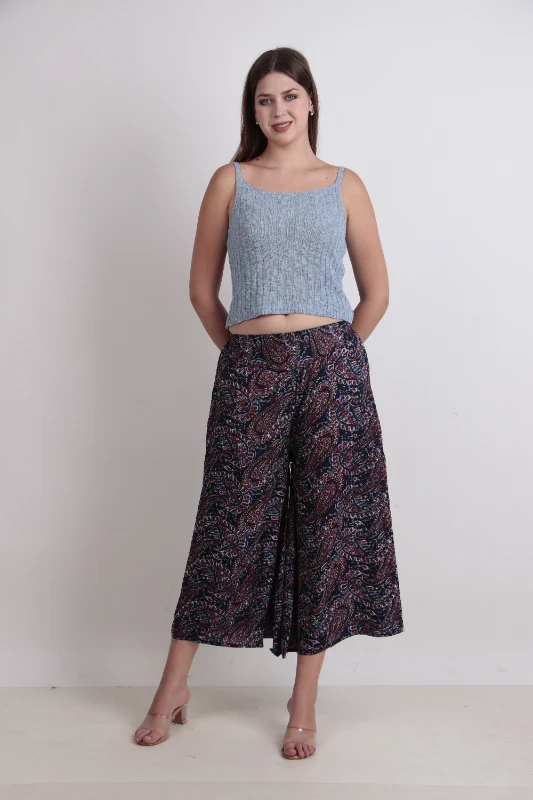 Pantaloni palazzo a gamba larga