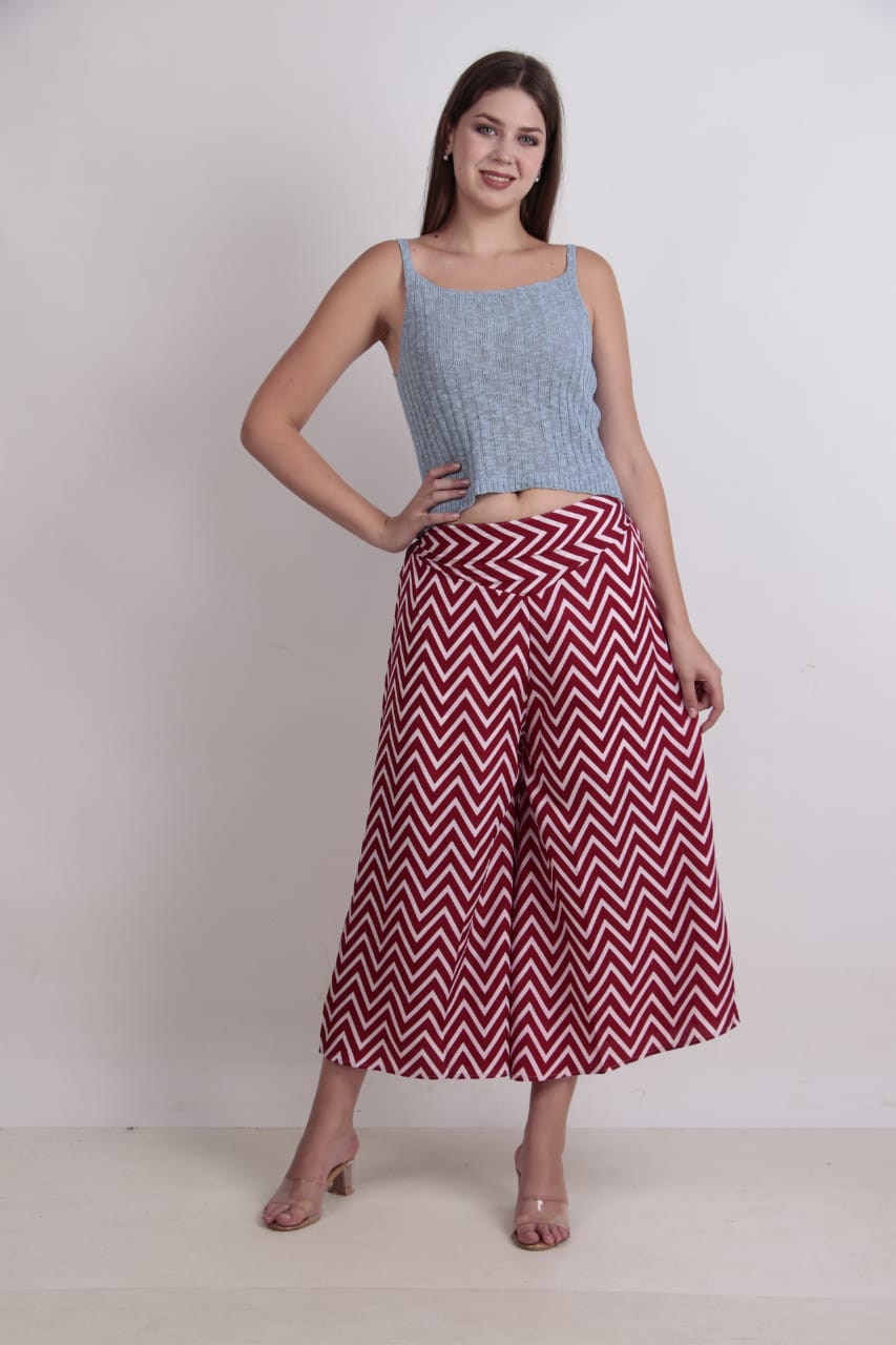 Pantaloni palazzo a gamba larga