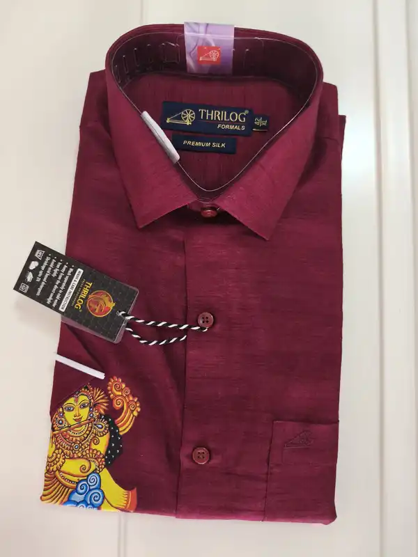 Camicia da uomo con stampa Srikrishna