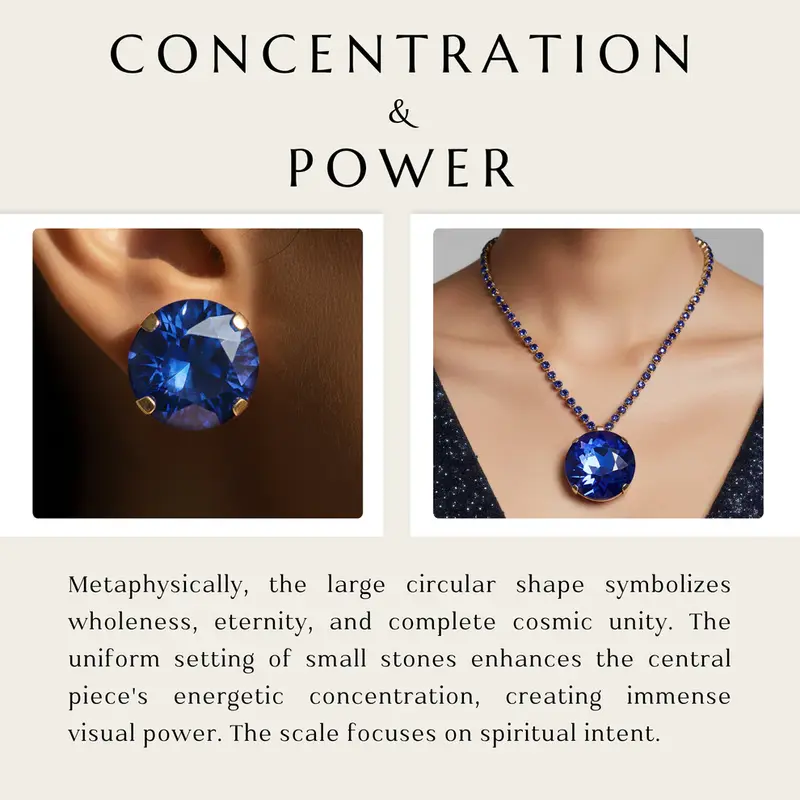 Set di collana vintage anti-ossidazione con orecchini