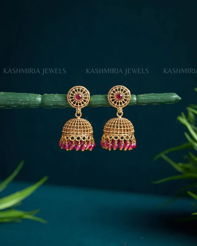 Orecchini Jimikka rubino