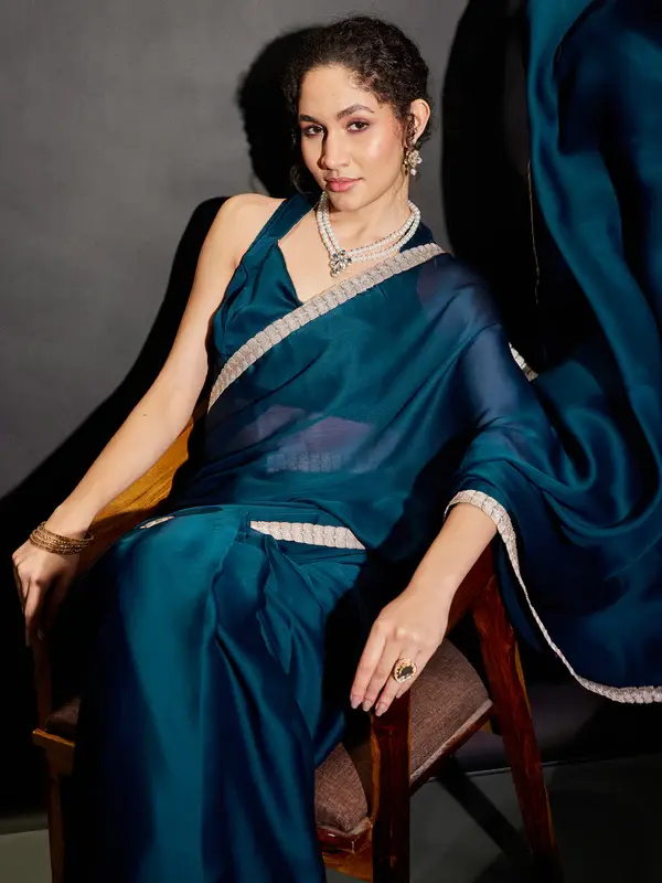 Sari decorato – pronto in 1 minuto