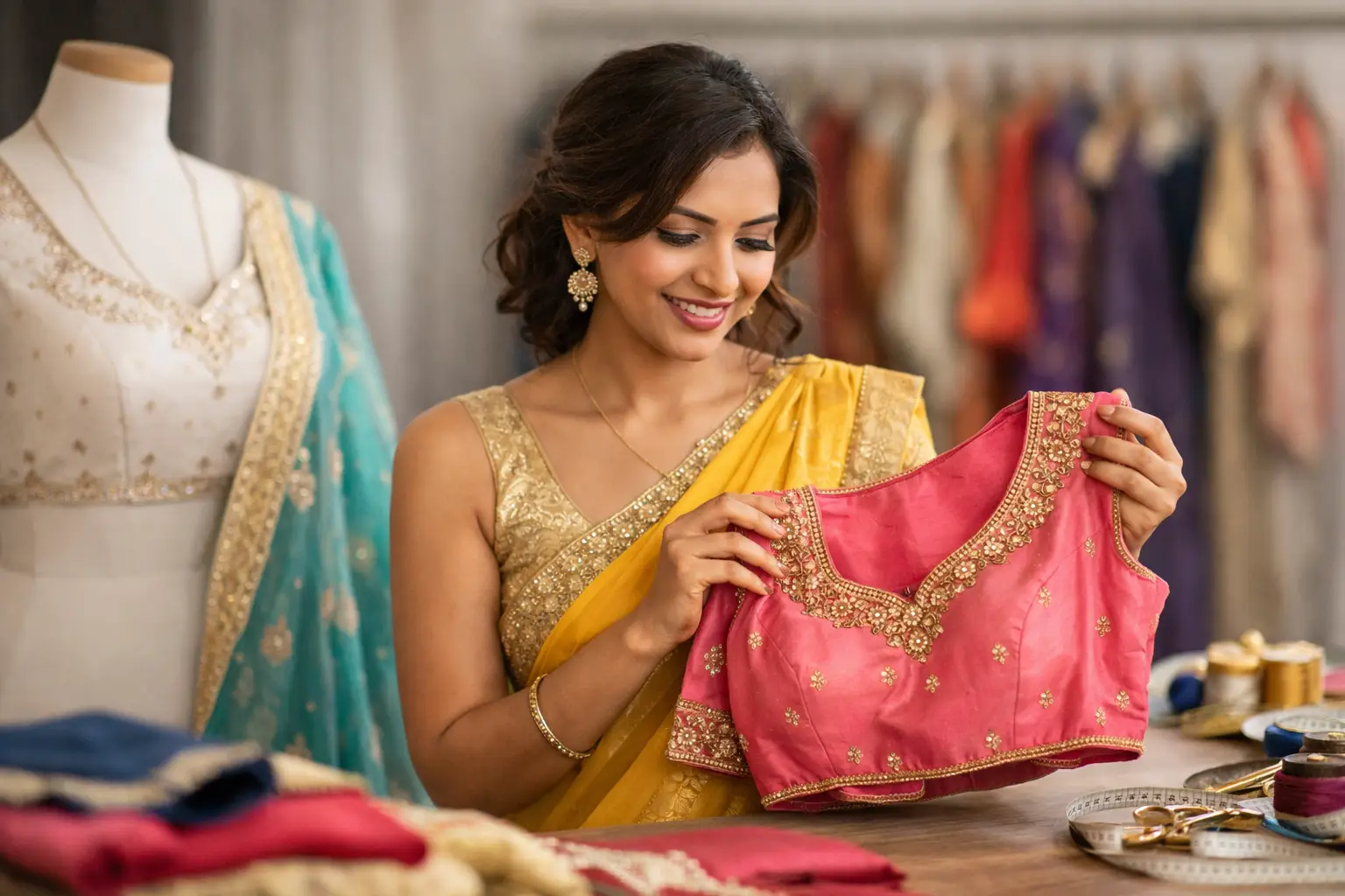 Blusa sari su misura: come sceglierla bene