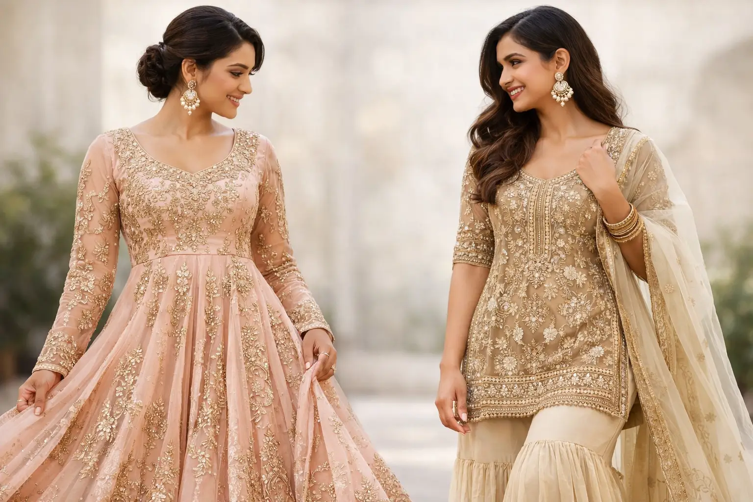 Anarkali vs Sharara: quale scegliere?