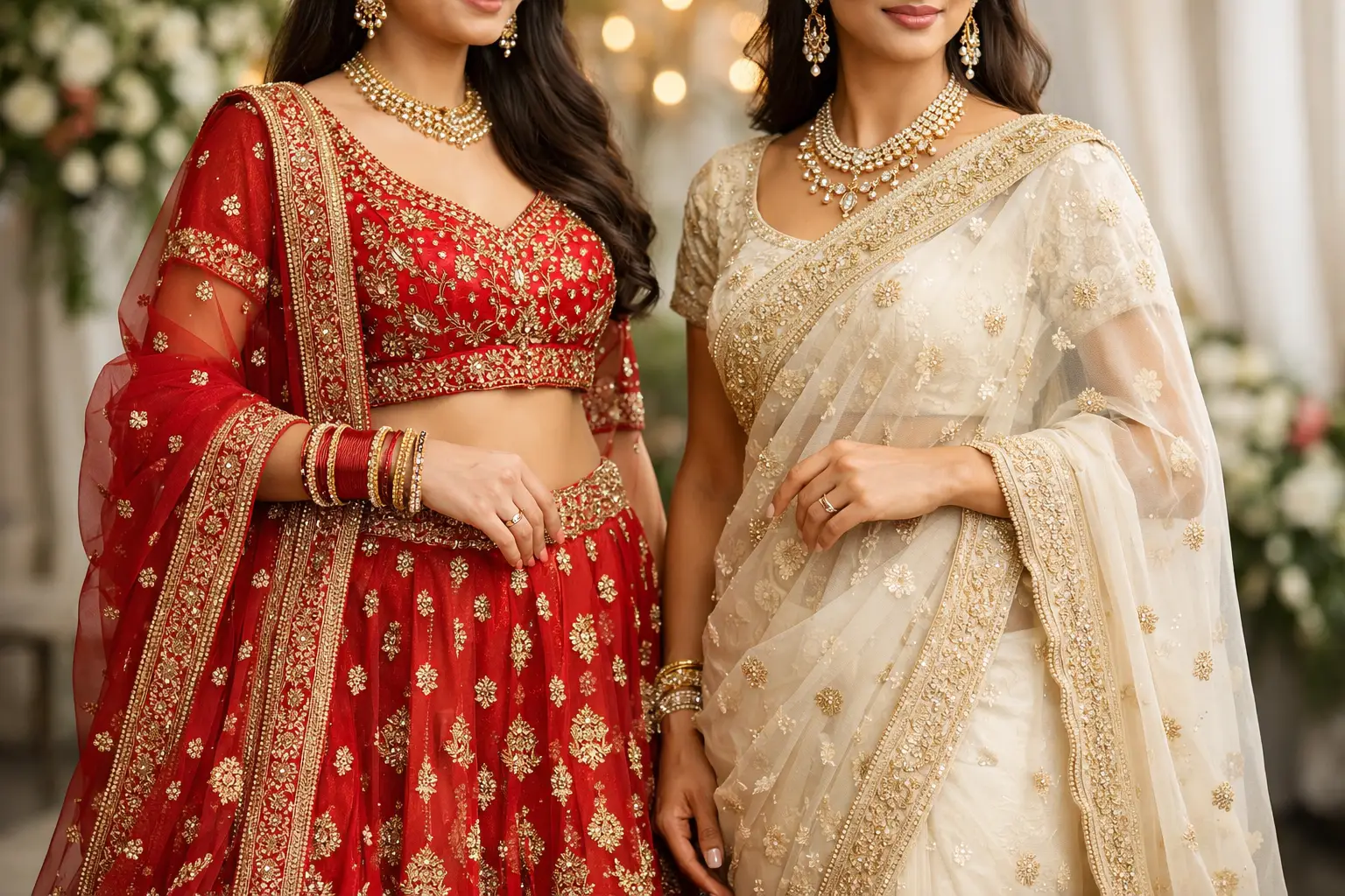 Sari o lehenga per matrimonio: cosa scegliere