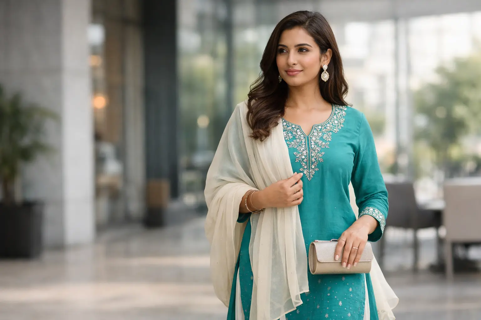 Come indossare il salwar kameez moderno